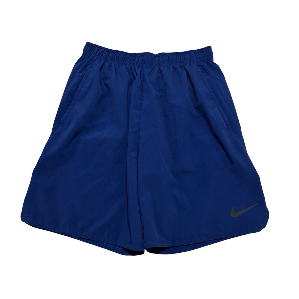 Nike Dri-Fit Athletic Basketball Shorts Loose Fit Baggy Navy Size Large 29 x 9